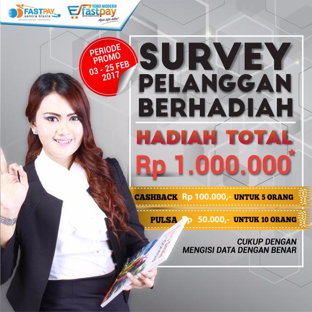 IG-02-17-SBF-survey-pelanggan Banjir Bonus Kado Valentine FASTPAY