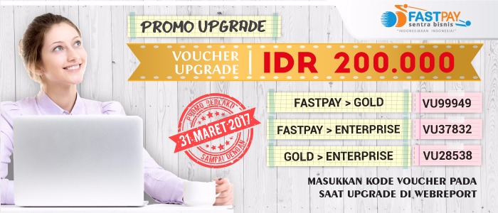 Promo Maret Voucher Upgrade 200K ke ENTERPRISE