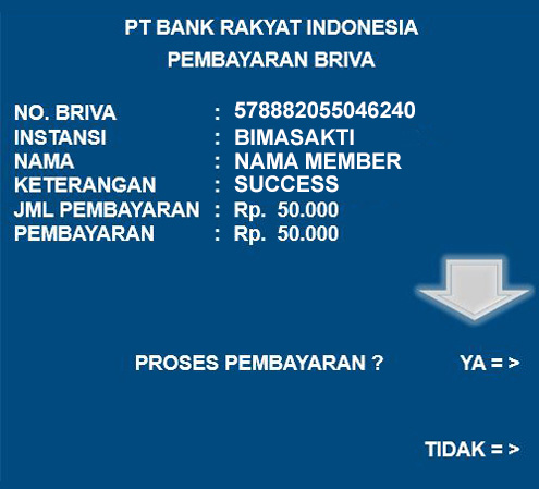 7-briva-ya-bayar (Tips & Info) Cara Mudah Deposit 24 Jam menggunakan BRIVA