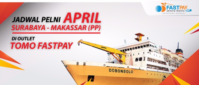 (Info PELNI) Jadwal Kapal PELNI April Surabaya-Makassar (PP)