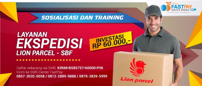 (Info Mei) Sosialisasi & Training Layanan Ekspedisi LION PARCEL-SBF