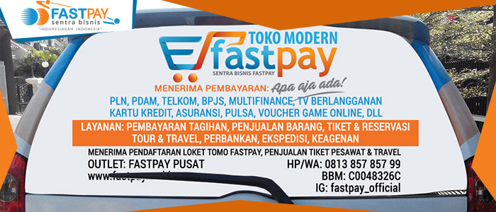 (Promo Juli) Stiker Kaca Mobil SBF