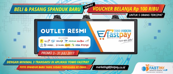 (Promo Juli) Promo TOMO FASTPAY