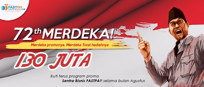 (Promo Agustus) Gebyar Promo Kemerdekaan 130 Juta