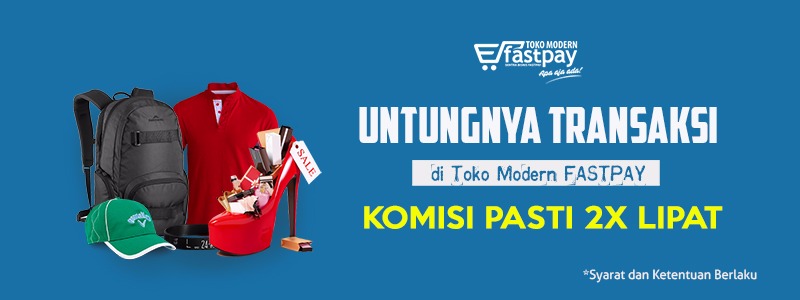 (Promo September) TOMO FASTPAY Bagi-Bagi DOUBLE Komisi!