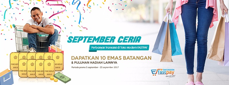 (Promo September) Hanya Beli Barang di TOMO dapat Emas Batangan!