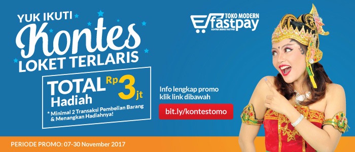 Spesial November : KONTES LOKET TERLARIS TOKO MODERN