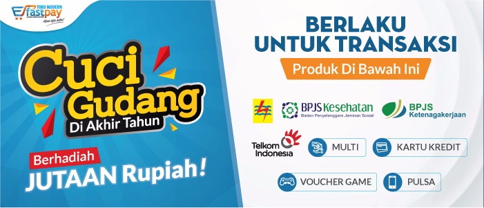 CUCI GUDANG di AKHIR TAHUN berhadiah JUTAAN Rupiah !