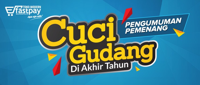 Pengumuman Pemenang Cuci Gudang di Akhir Tahun!