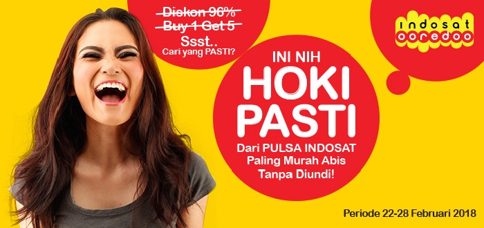 HOKI PASTI dari PULSA INDOSAT – Paling Murah Abis Tanpa Diundi!