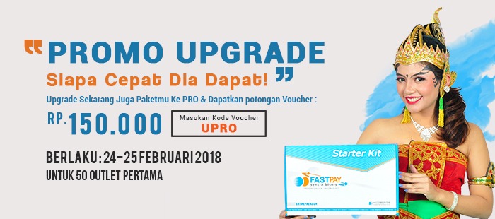 Voucher Upgrade Siapa Cepat Dia Dapat – Hanya Untuk 50 Outlet Pertama