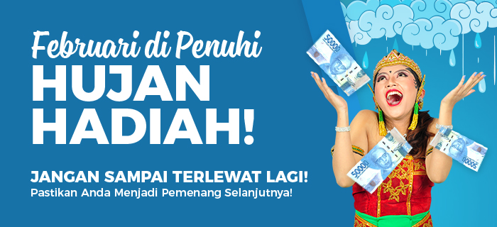 Februari Penuhi HUJAN HADIAH dari Toko Modern Fastpay!