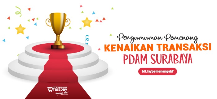 Hore! Ini Pemenang Progam Kenaikan Transaksi PDAM SURABAYA!