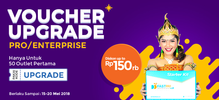 Voucher Upgrade Siapa Cepat Dia Dapat – Hanya Untuk 50 Outlet