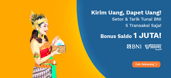 Kirim Uang, Dapet Uang hanya di Toko Modern Fastpay !