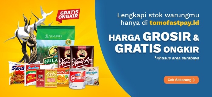 Sekarang Belanja Kebutuhan Pokok Ga Ribet! Sekali Klik Langsung Kirim!