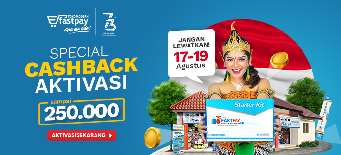 Special Cashback Aktivasi Kemerdekaan