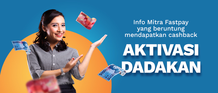 Info Mitra yang beruntung mendapatkan Cashback Aktivasi