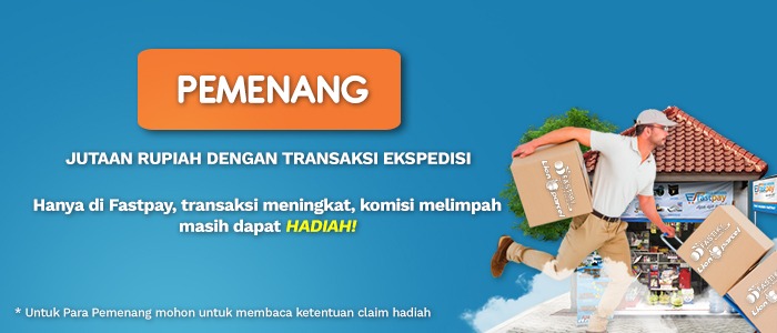 Pengumuman Pemenang Program Transaksi Ekspedisi Lion Parcel Fastpay