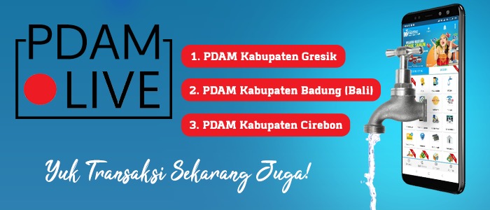 Woro-woro: PDAM Kabupaten Gresik, Badung (Bali), & Cirebon Kini Live di Fastpay!