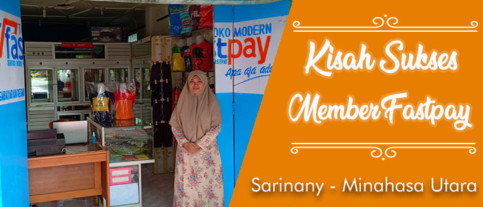 Kisah Sukses Sarinany, Emak-emak Cantik Hasilkan Jutaan Rupiah dari Fastpay