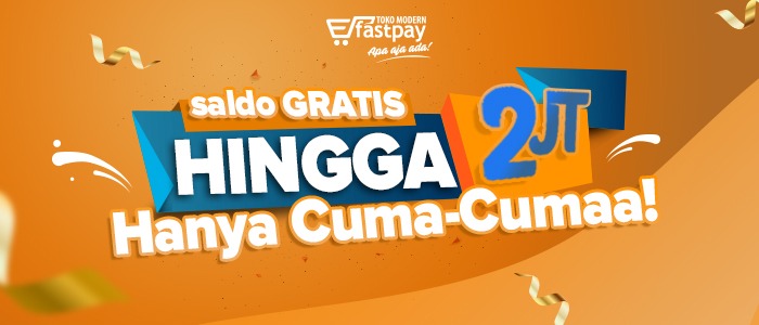 Saldo GRATIS 2 JUTA HANYA CUMA-CUMA!