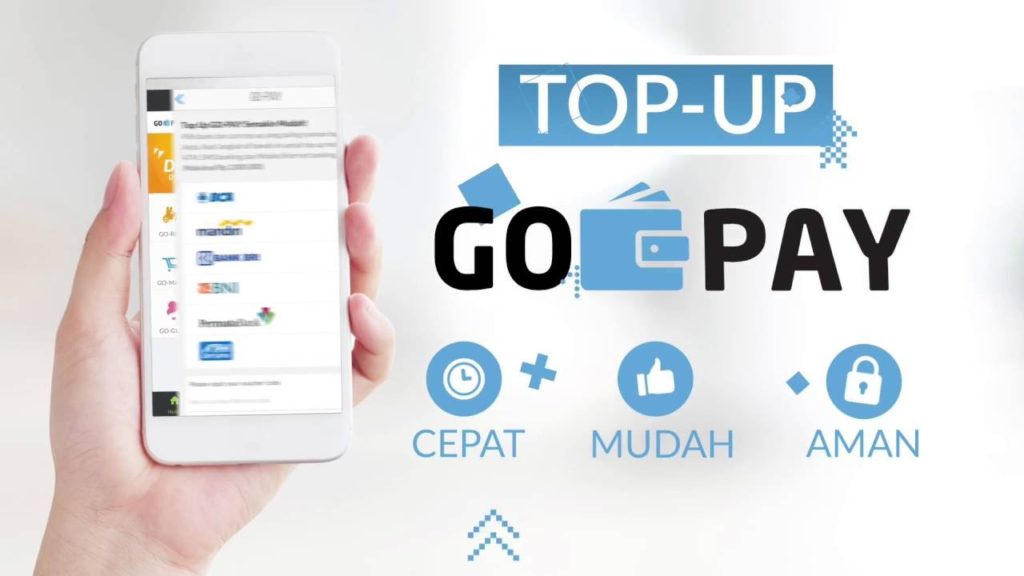 cara top up gopay dengan mudah