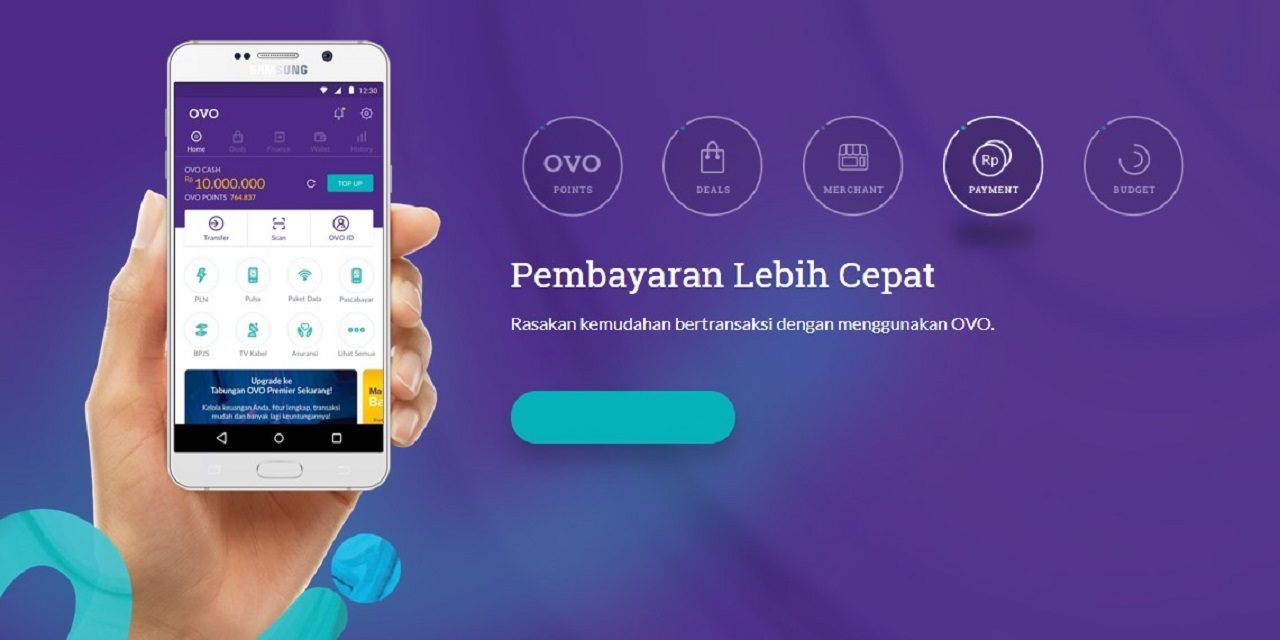 Cara Top Up Ovo Melalui FastPay, Bank, ataupun Driver Grab