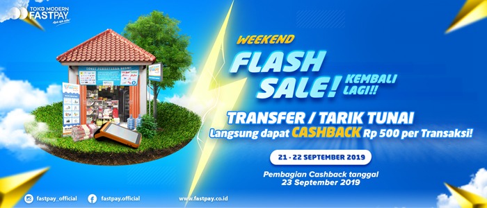 Weekend FlashSale dari Toko Modern Fastpay