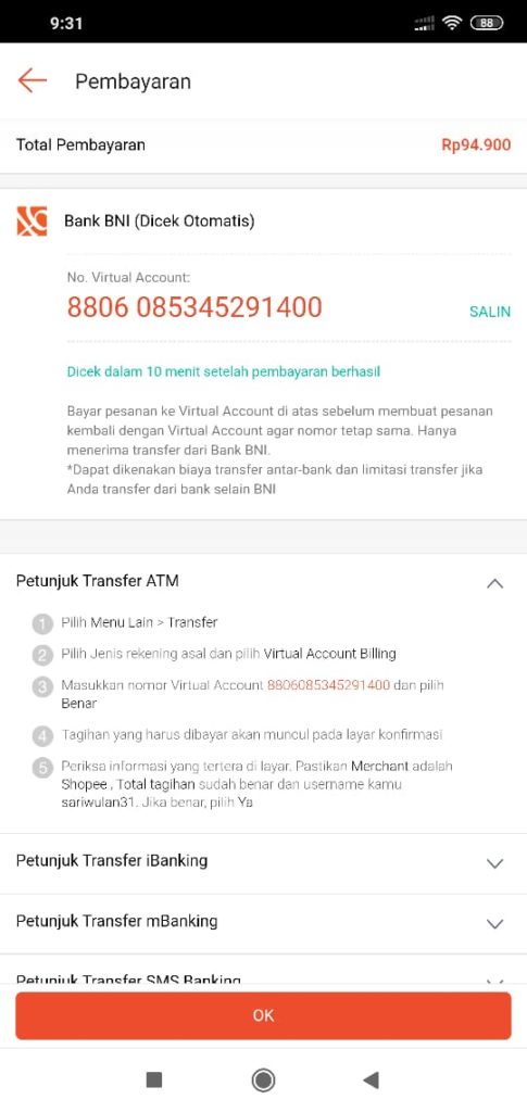 4.-Va-485x1024 Cara Bayar Belanja Online Via Transfer di Toko Modern Fastpay