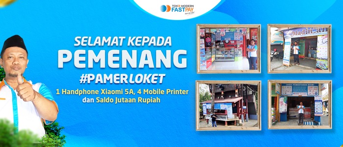 Pengumuman Pemenang Foto Pamer Loket Fastpay