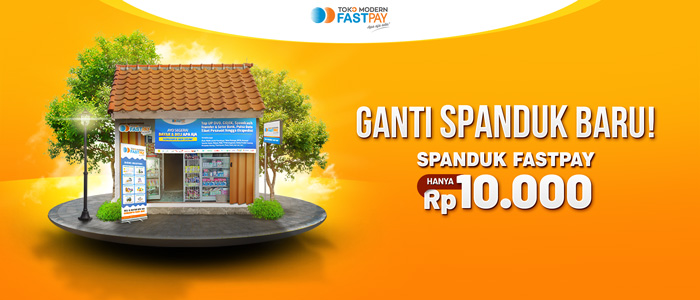 [PROMO] Bulan November Ganti Spanduk Fastpay Cuman 10rb!