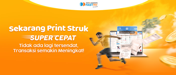 [LIVE] Cara Mencetak Struk Super Cepat dari Toko Modern Fastpay Desktop V.20