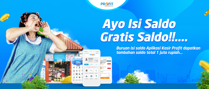 Isi Saldo Gratis Saldo! Aplikasi PROFIT Untungnya Selangit