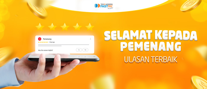 [Pengumuman] Pemenang Ulas Pengalaman Menarik Jadi Juragan Fastpay di Google Playstore!