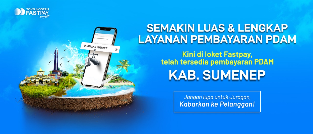 YES, Kab. Sumenep Dapat Menikmati Layanan Pembayaran PDAM Online!