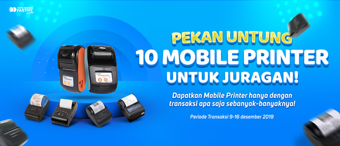 Pekan Untung Fastpay Bagi-Bagi Mobile Printer!!