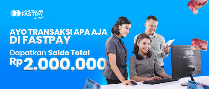 Ayo Transaksi Apa Saja & Dapatkan Saldo Total 2 Juta Rupiah