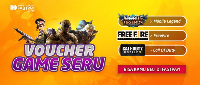 Jadi Juragan Voucher Game Online Harga Termurah Via Toko Modern Fastpay! Pasti Untung!