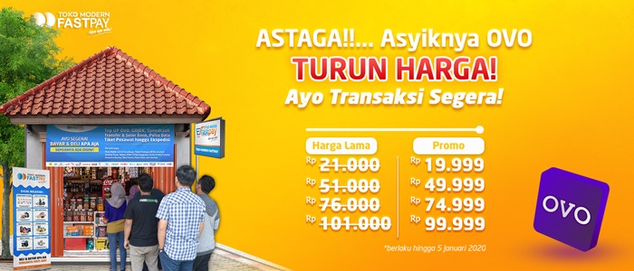 WOW! Top Up OVO Bulan Januari Paling Murah Khusus Untuk Anda