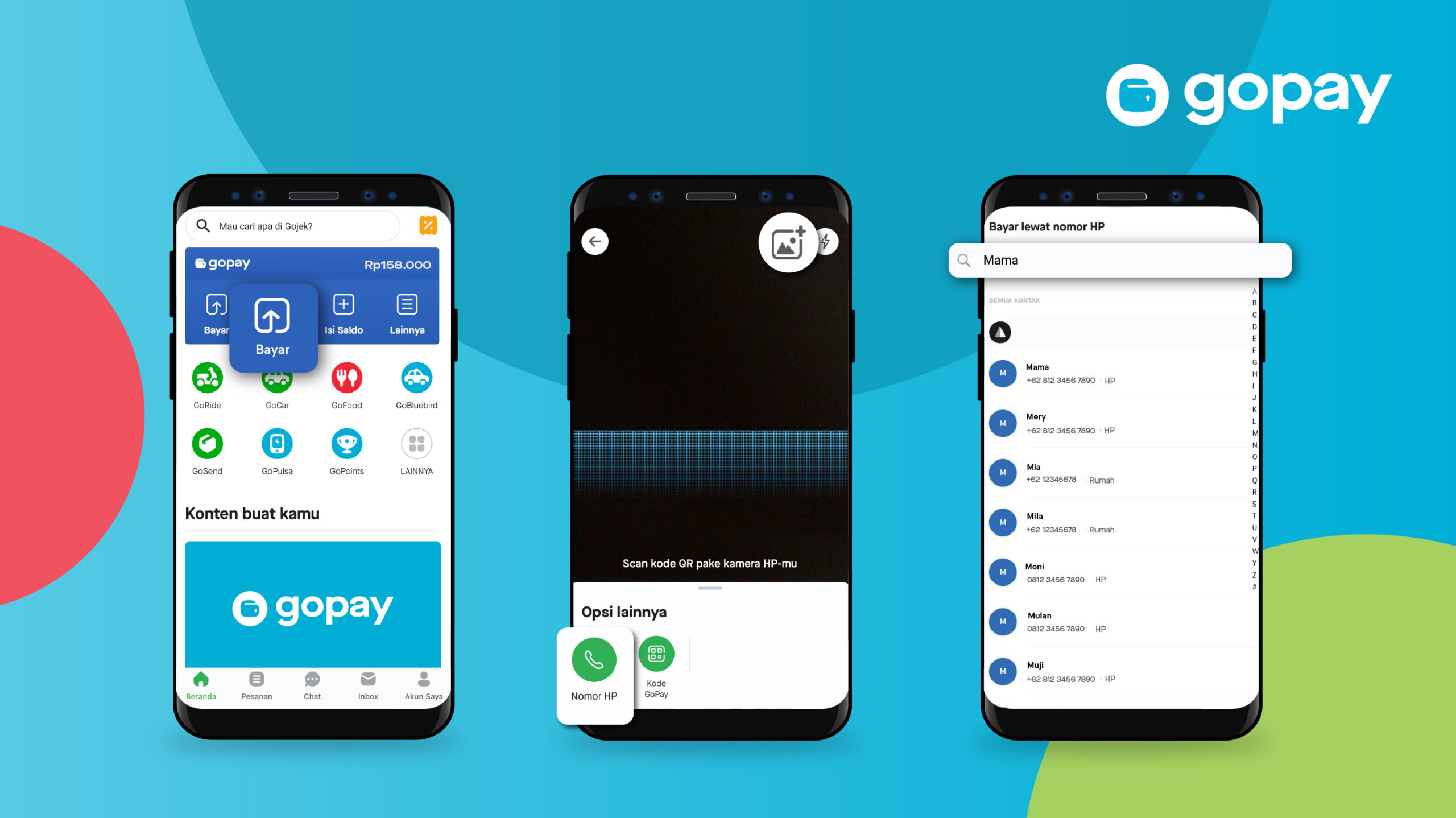 Cara Transfer GoPay Customer ke Driver GoJek