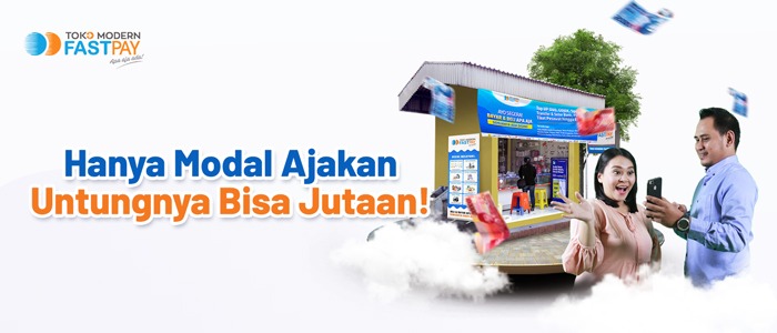 SIMULASI KEUNTUNGAN   PAKET JUTAWAN TOKO MODERN FASTPAY