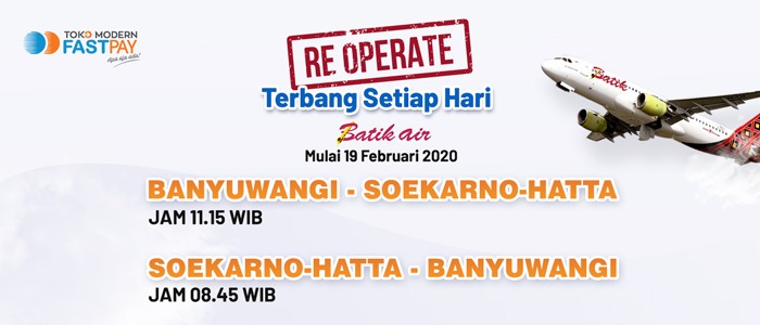 Fastpay, Terbang Kemana Saja Pasti Ada!