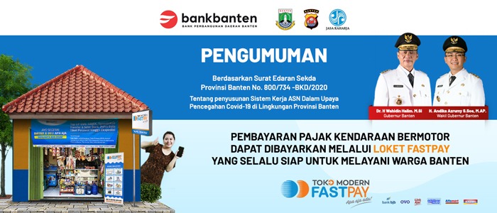 Antisipasi Corona? Lebih Aman & Tenang Bayar Pajak ke Toko Modern Fastpay Terdekat!