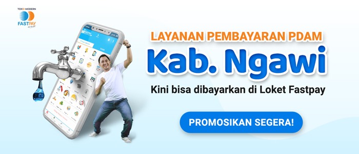 [LIVE] Layanan Pembayaran PDAM Kab.Ngawi di Loket Fastpay