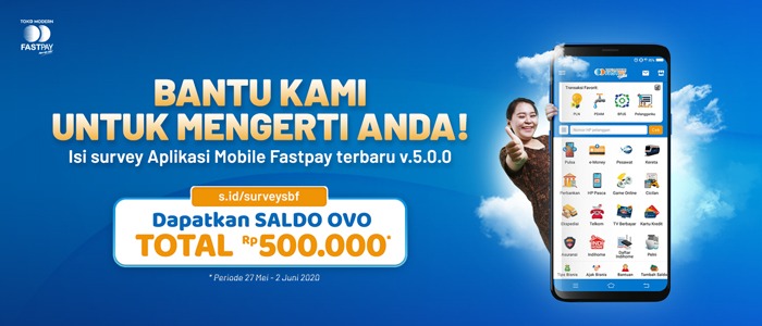 Dapatkan Saldo OVO 500.000 Hanya Dengan Mengisi Survey!