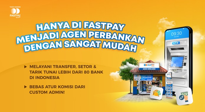 Jasa Keuangan Terbaik dari Fastpay, Laku Pandai