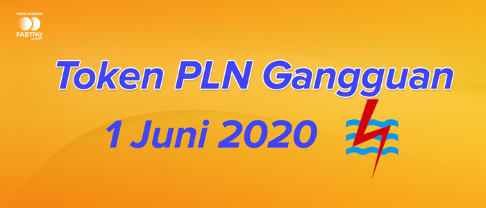 Update Info : PLN Token Gangguan 1 Juni 2020
