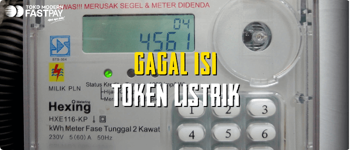 Mengapa token listrik gagal terus