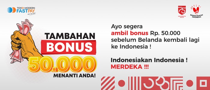 Tambahan Bonus 50.000 Telah Menanti Anda!